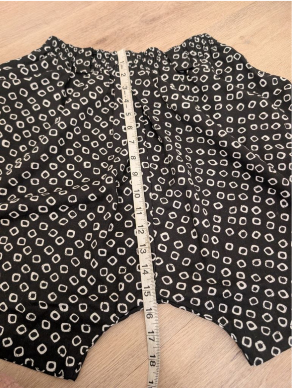 USA Vintage 90s Sostanza Geometric Abstract Print Shirt + Shorts Set Festival M - Picture 10 of 13